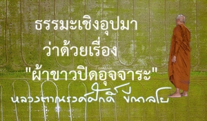 ธรรมะเชิงอุปมา ว่าด้วยเรื่อง &quot;ผ้าขาวปิดอุจจาระ&quot;