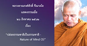 190826B2-3 ปล่อยธรรมชาติเป็นธรรมชาติ - Nature of Mind (3)