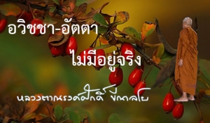 อวิชชา-อัตตา ไม่มีอยู่จริง